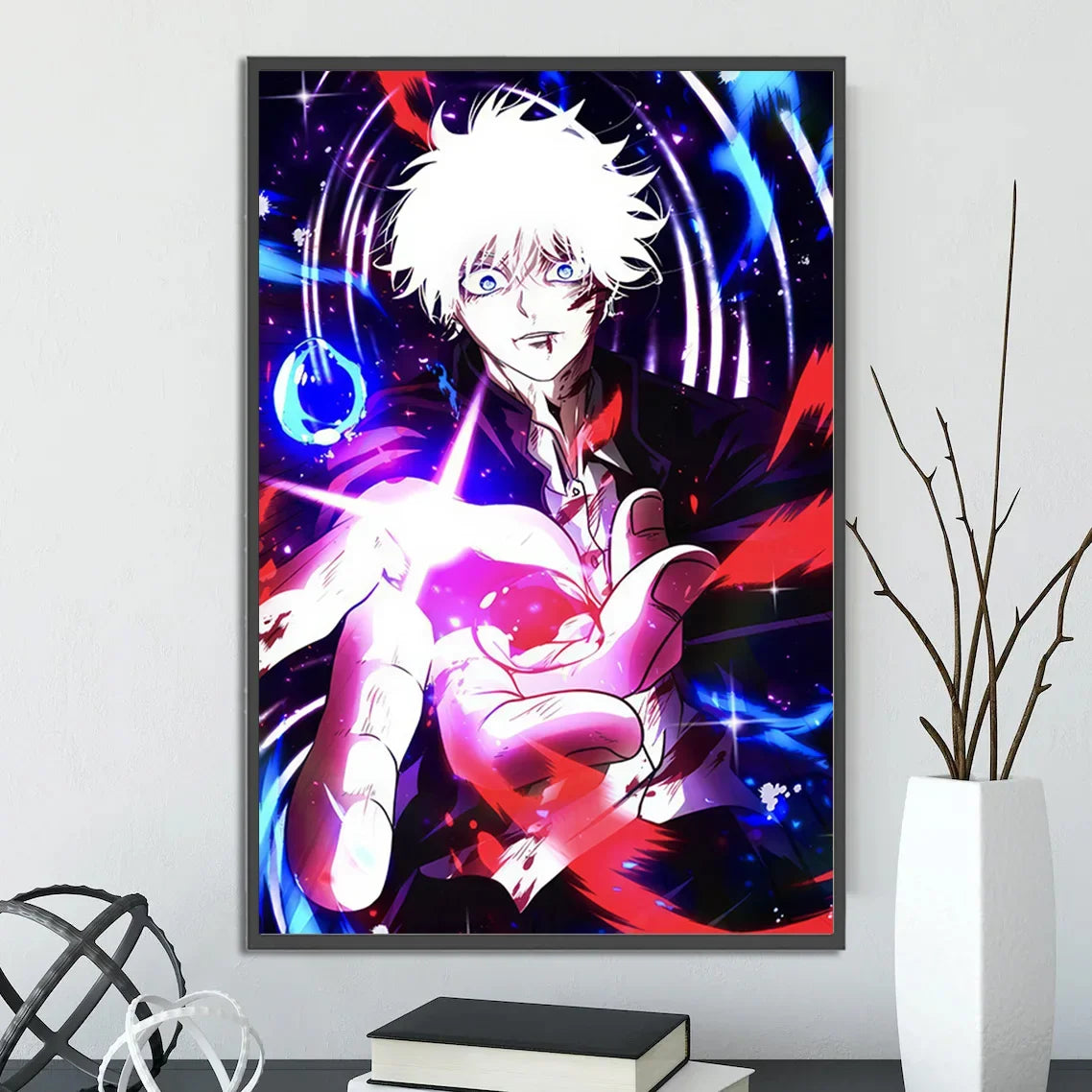 MINISO Japanese anime Oil Painting By Numbers Kits Jujutsu Kaisen DIY Pictures By Numbers Home Decor Birthday gift