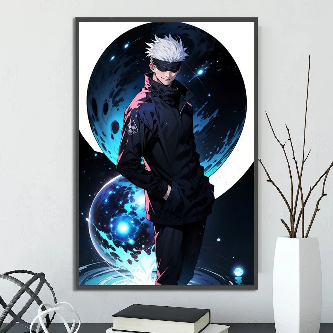 MINISO Japanese anime Oil Painting By Numbers Kits Jujutsu Kaisen DIY Pictures By Numbers Home Decor Birthday gift