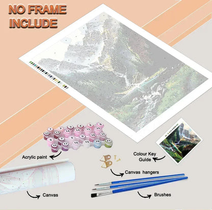 MINISO Japanese anime Oil Painting By Numbers Kits Jujutsu Kaisen DIY Pictures By Numbers Home Decor Birthday gift