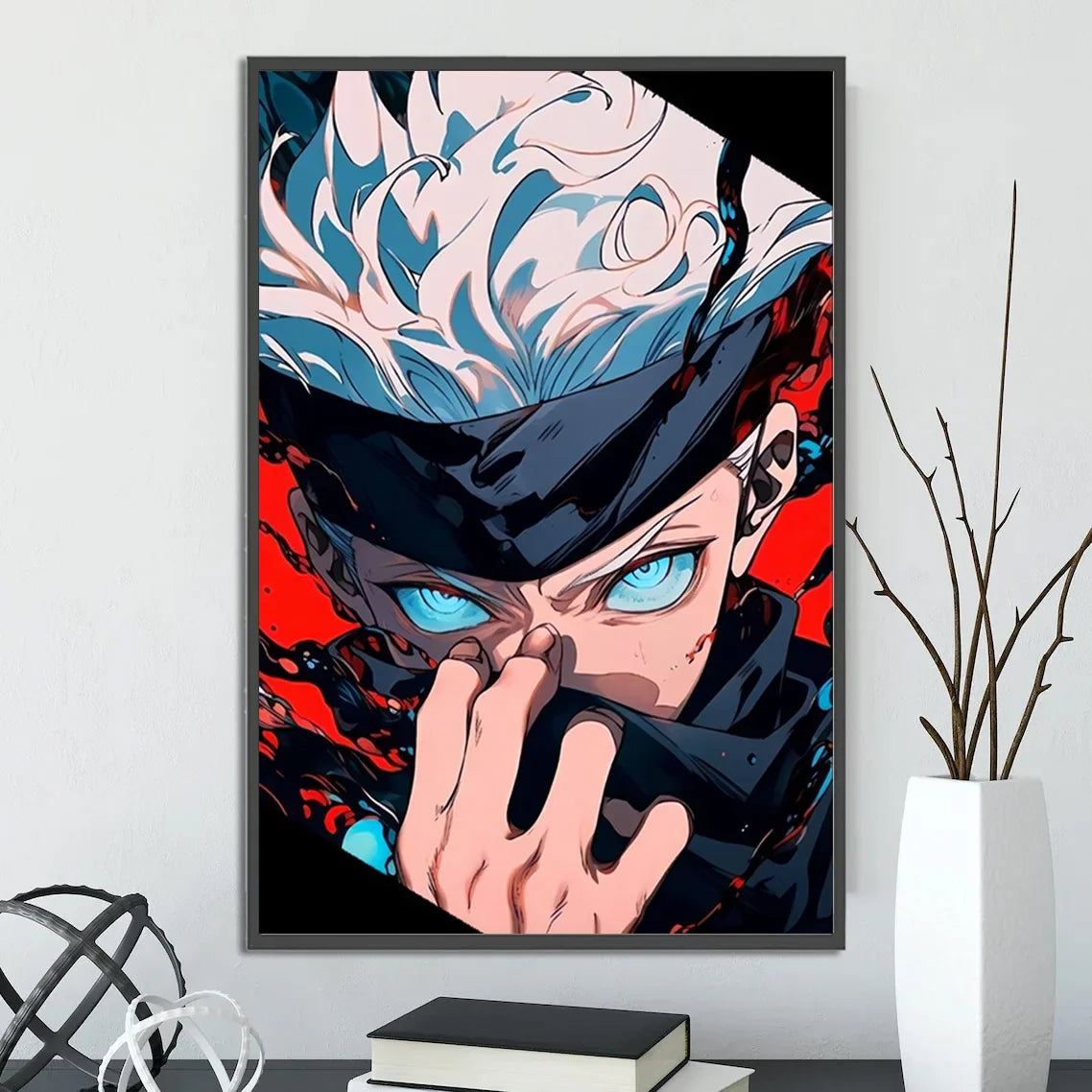 MINISO Japanese anime Oil Painting By Numbers Kits Jujutsu Kaisen DIY Pictures By Numbers Home Decor Birthday gift