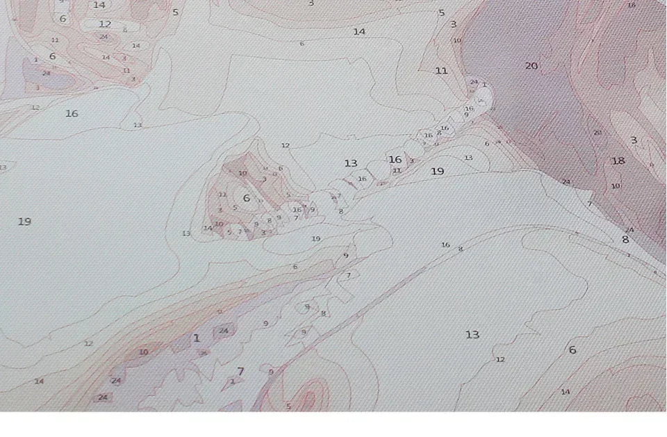 MINISO Japanese anime Oil Painting By Numbers Kits Jujutsu Kaisen DIY Pictures By Numbers Home Decor Birthday gift