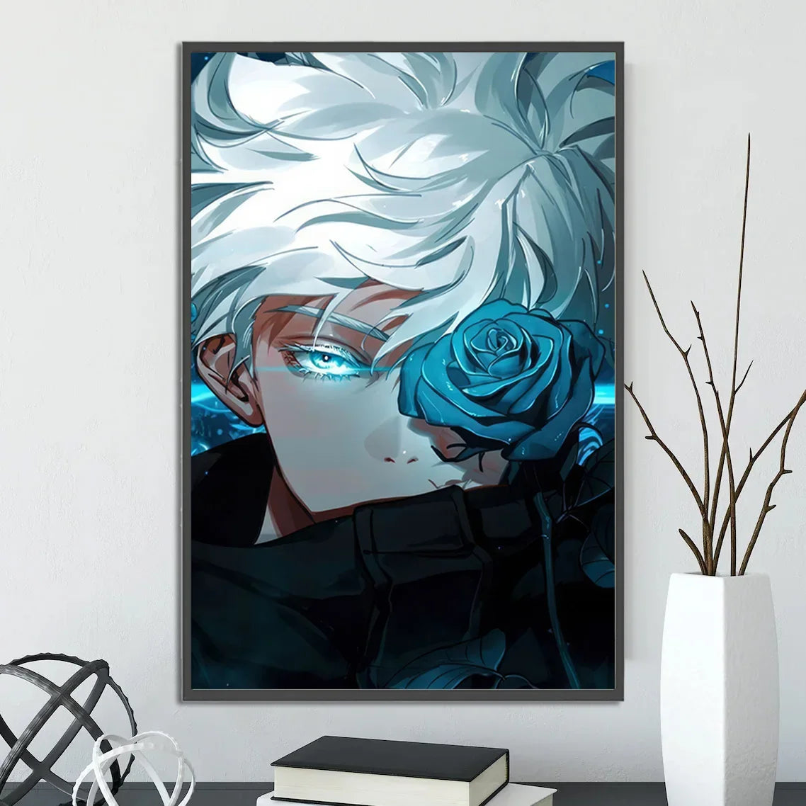 MINISO Japanese anime Oil Painting By Numbers Kits Jujutsu Kaisen DIY Pictures By Numbers Home Decor Birthday gift