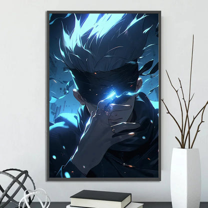 MINISO Japanese anime Oil Painting By Numbers Kits Jujutsu Kaisen DIY Pictures By Numbers Home Decor Birthday gift