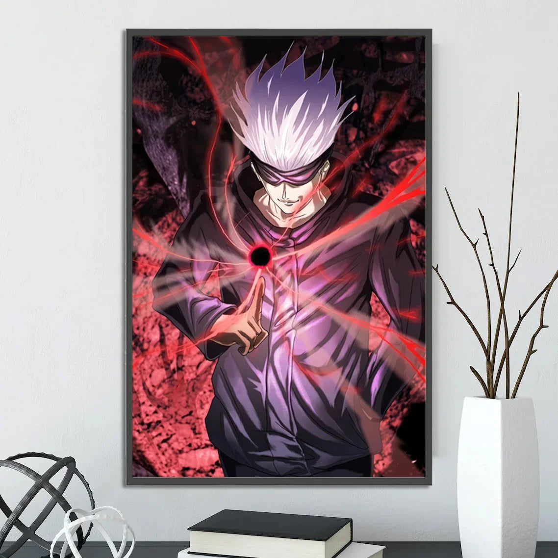 MINISO Japanese anime Oil Painting By Numbers Kits Jujutsu Kaisen DIY Pictures By Numbers Home Decor Birthday gift